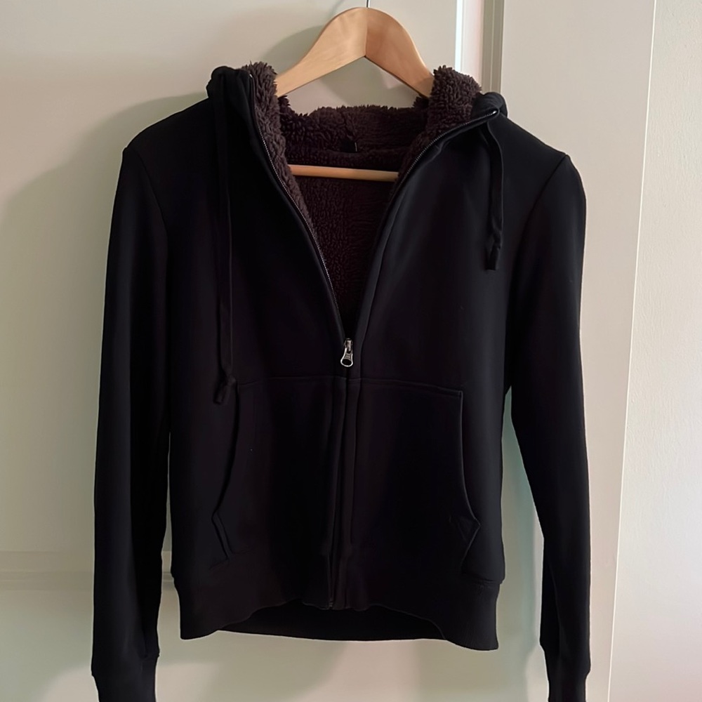 Fleece lined Uniqlo hoodie